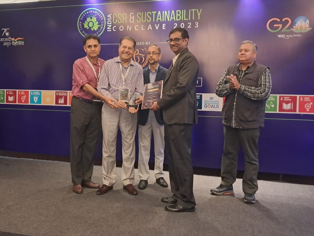 techmahindracsr's tweet photo. We are delighted to announce that Mr MSB Sudheer Babu (@SUDHEER_MSB ), our Program Director for Youth Empowerment, has been recognized as the CSR Leader for Scaling Skills at the India CSR & Sustainability Conclave 2023! Congratulations to Sudheer on this outstanding achievement!

#TogetherWeRise