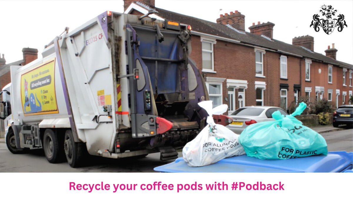 Want to recycle your coffee pods with <a href="/podbackuk/">Podback</a>? ☕ 

Don’t forget you can put your #Podback coffee pod recycling bags out on ANY bin collection day!

Simply place on top of your bin &amp; our bin collection crews will collect them.

To find out more visit: ipswich.gov.uk/podback