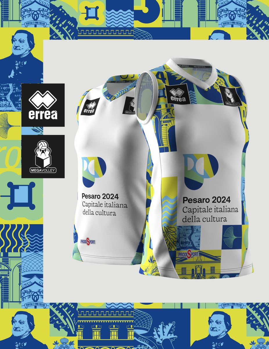 Celebriamo la pre-season della Pallavolo Italiana con stile!

Capi unici ed esclusivi, design moderno e personalizzato.

Le canotte di <a href="/MegaboxV/">Megabox Volley</a> incorporano i colori e i simboli di Pesaro Capitale della Cultura 2024.

#ErreàSport