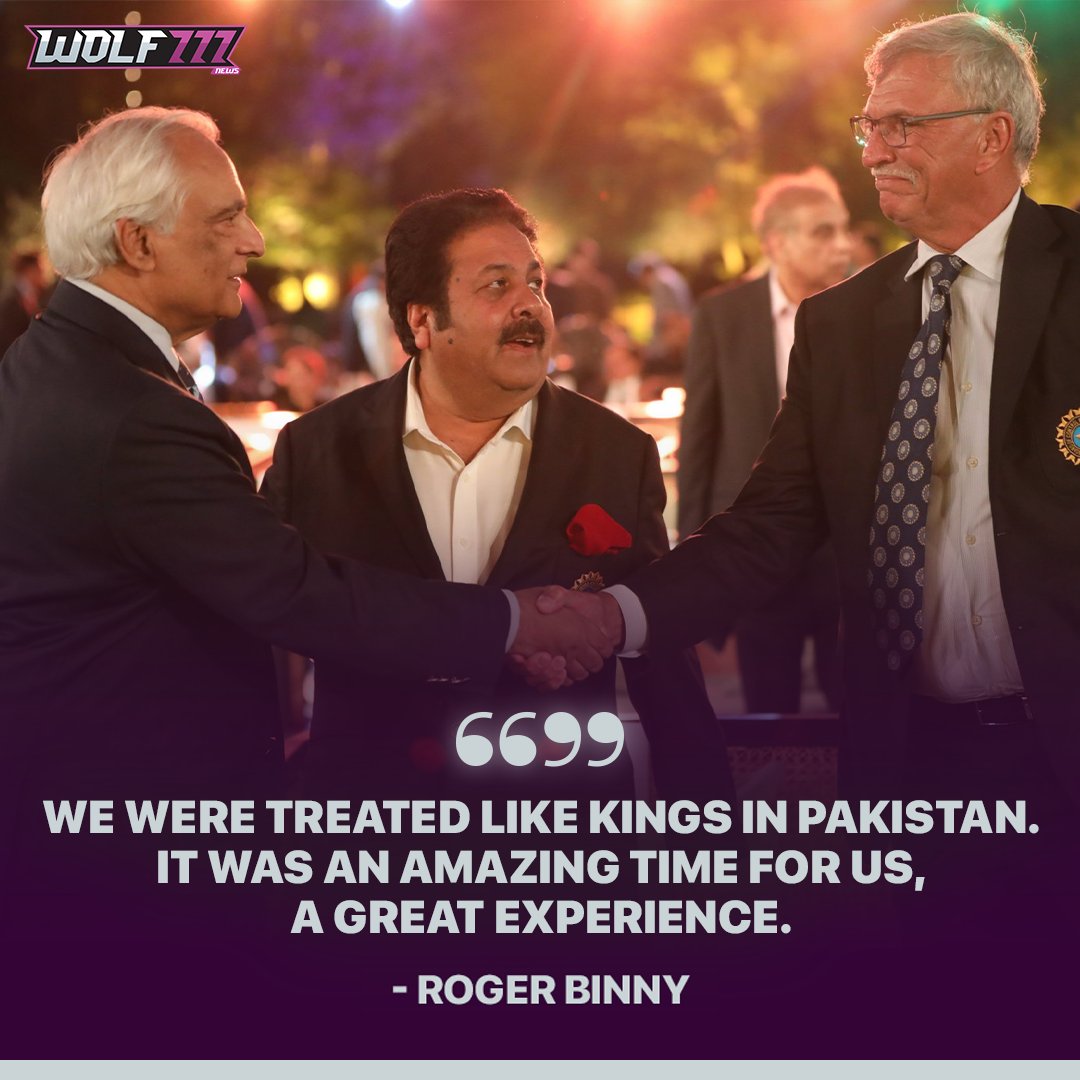 Roger Binny opens up about his visit to Pakistan and how they were treated.

#RogerBinny #RajivShukla #INDvPAK #AsiaCup2023 #India #Pakistan #Wolf777News