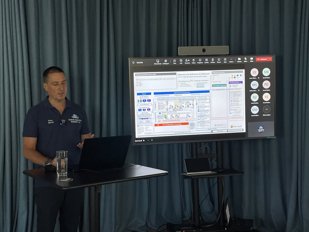 <a href="/NickiBorell/">Nicki Borell</a> starts the third round in the #IdentityManagement track @ #IdentitySummit: Azure AD Identity Governance - What do your users do with their access