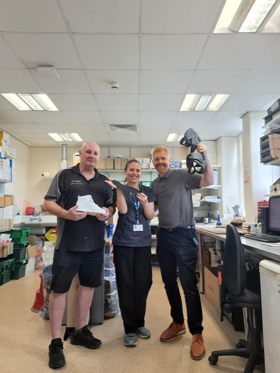 Today we celebrate Prosthetists and Orthotists!

Much like the fantastic <a href="/AneurinBevanUHB/">Aneurin Bevan University Health Board</a> orthotists team seen below. We want to say a huge thank you for the crucial role you play in the #LimbLoss community.

#ProudtobePO23

<a href="/BAPO2/">BAPO</a>  <a href="/ISPOUKMS/">ISPOUKMS</a>