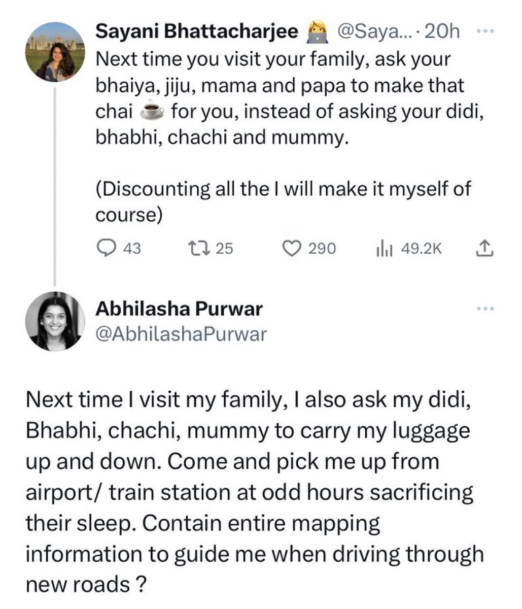 divya_gandotra's tweet image. Befitting reply to a Fake feminist 😂