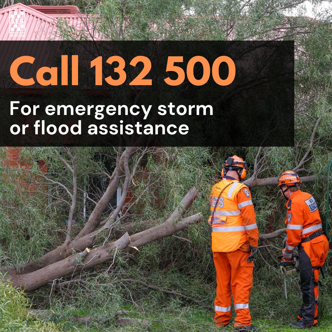 SA_SES's tweet photo. Need SES assistance? Remember to call 132 500. Our volunteers are here to help whenever you need us.

If it’s a life-threatening emergency, call Triple Zero (000). https://t.co/QsKrvghPtm