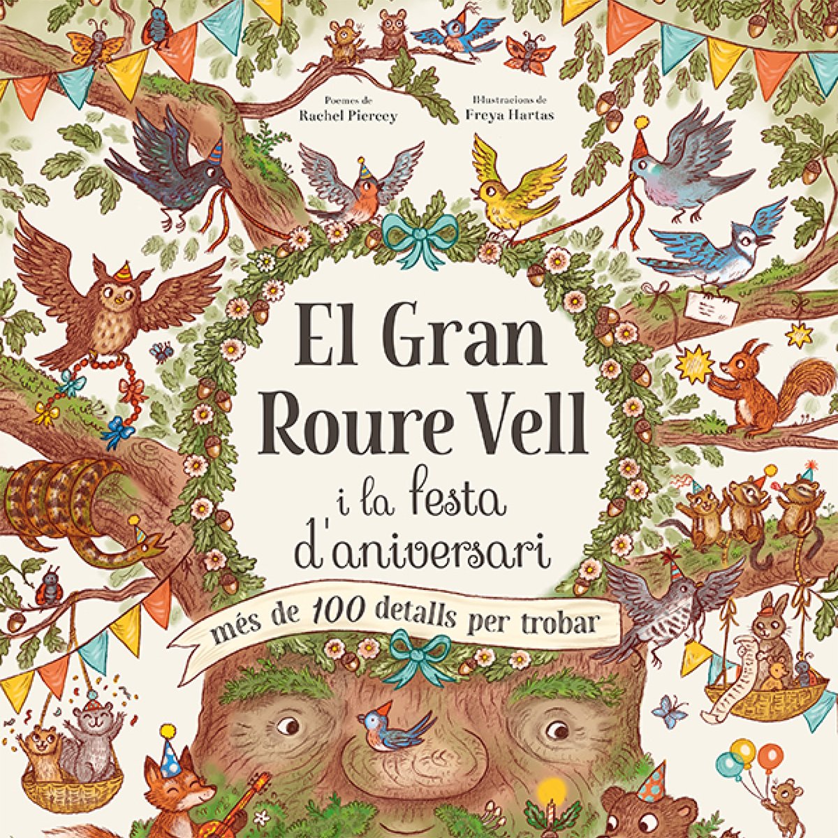 socpetitcat's tweet image. El Gran Roure Vell i la festa d’aniversari
socpetit.cat/el-gran-roure-…
En aquest preciós llibre de poesia t’embarcaràs en un viatge amb l’os i els seus amics a través de les estacions de l’any. 
#llibre #dibuixos #bosc @Cossetania