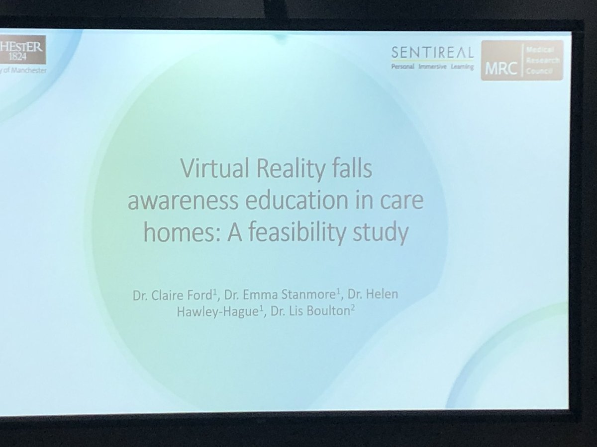 Well done to Claire - winner of student abstract at RCN International Nursing Research Conference 👏🏼👏🏼 great work and team @EmmaStanmore @DrHawleyHague @Richardthenurse @jacquicooper9 @MFT_MCAC