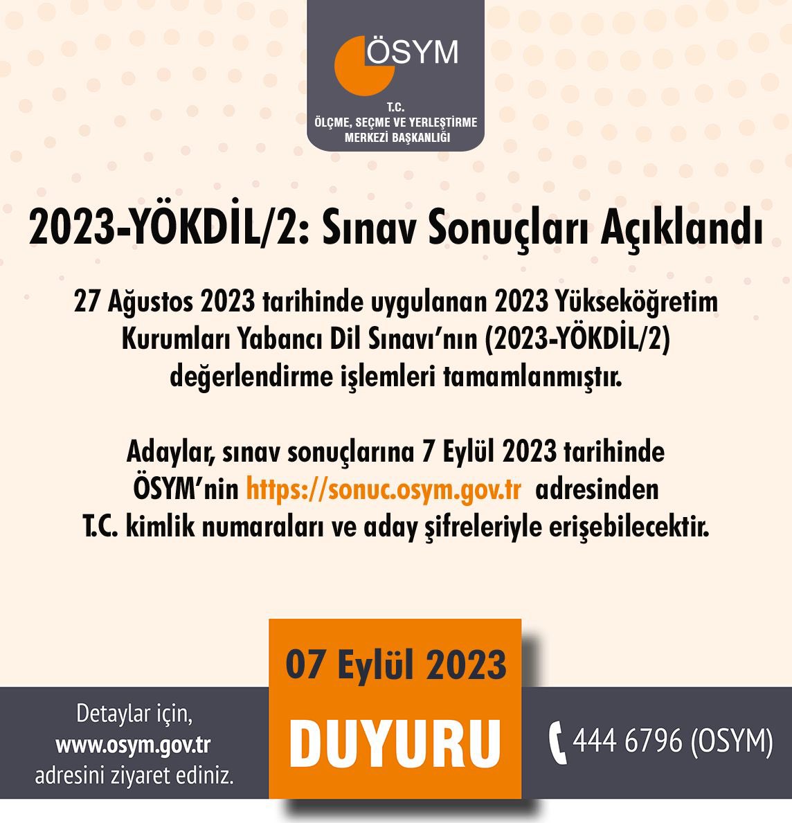 uzmandil's tweet photo. #yökdil sonuçları açıklandı. https://t.co/uOKsUlZWJq