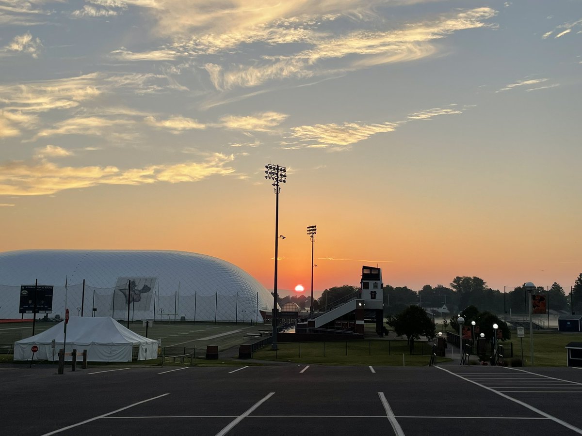 Beautiful Day in the Mohawk Valley!  Great day to be a Pioneer!  #UNCOMMON