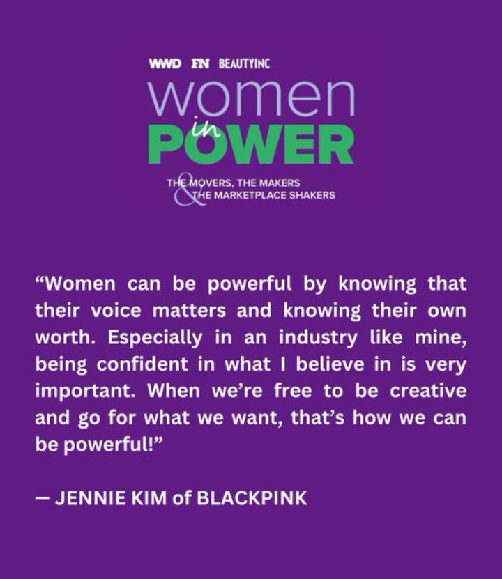 WE LOVE YOU JENNIE KIM 🥹🥹🫶🏻🫶🏻🫶🏻

WOMAN IN POWER JENNIE 
#JENNIExWomenOfPower2023