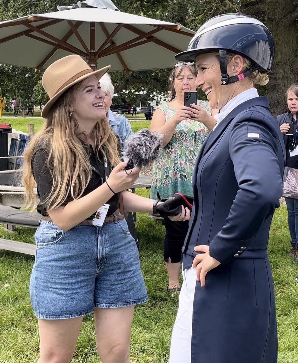 lydiajmeredith's tweet photo. Lovely time last week covering @lrbht_official with the @RutStamSound gang😌🐴📻 

One of my favourite times of the year✨and chuffed that I had a quick chat with Zara Tindall 😁

#localradio #communityradio #stamford #lrbht https://t.co/EdzWvwdztu