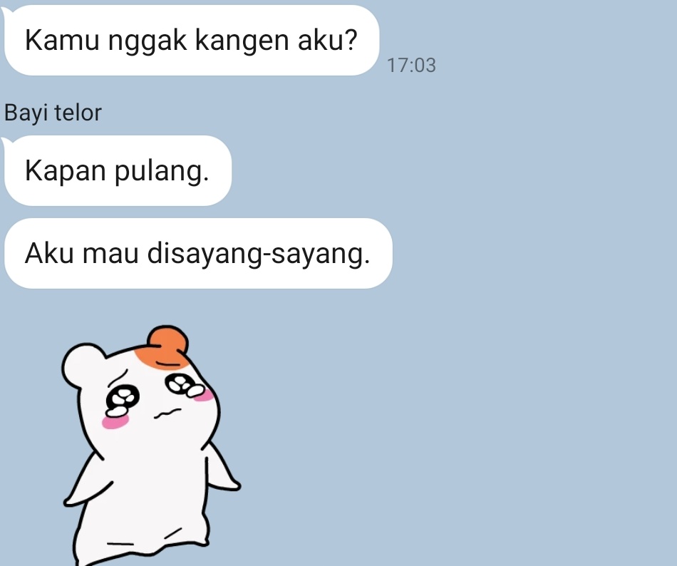 filosokfi's tweet photo. Heran knp itu stiker ada titidnya. https://t.co/CieilPbNwD