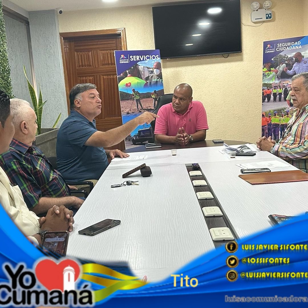 YO♥️#CUMANÁ |• #7Sep #Sucre se activa el sector económico, en mesa de trabajo con el alcalde.@lossifontes .@MaraTito72 #PuebloMásMaduro