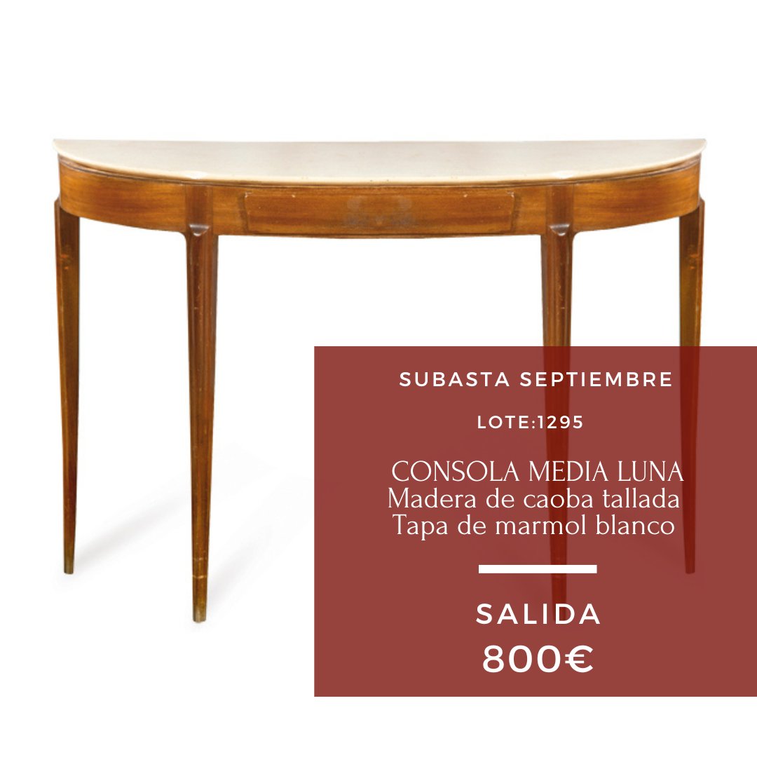 SUBASTASSEGRE's tweet photo. #PaoloBuffa, arquitecto y #diseñador de muebles italiano, nos trae para esta #subasta de #ArtesDecorativas los lotes 1298 y 1295. Puedes encontrar toda la información en nuestro catálogo.
Precio de salida lotes 1298 y 1295: 2.000€ / 800€
@Invertirenarte @ArsMagazine https://t.co/PWXbBVv9Eu