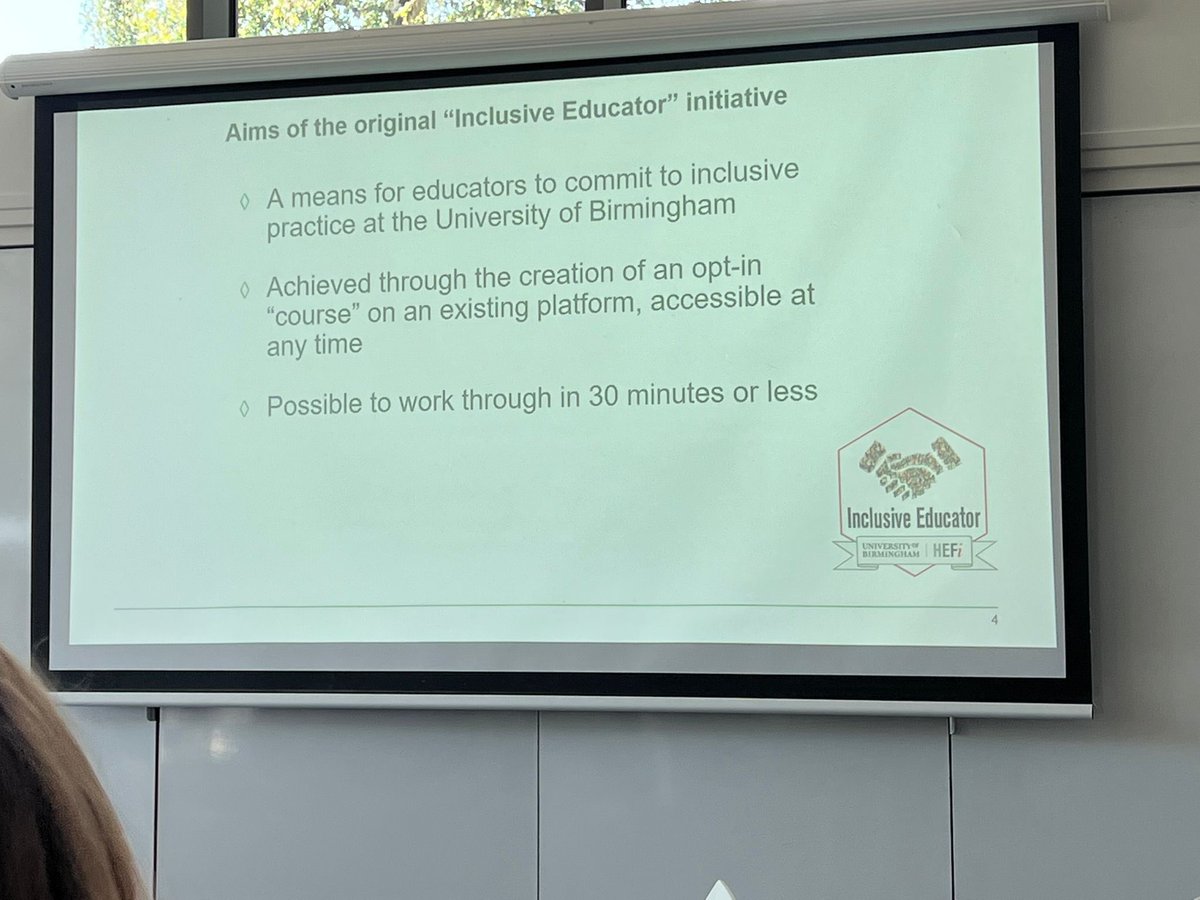 UoB_HEFi's tweet photo. #HEFionTour at #altc24. Today @matt_tel_brum and @ElsVG are presenting on @unibirmingham’s #InclusiveEducator initiative 👏. Thanks @Puiyin for the action photos.
https://t.co/e7ZaJP8fJo https://t.co/2VsxiLuB31