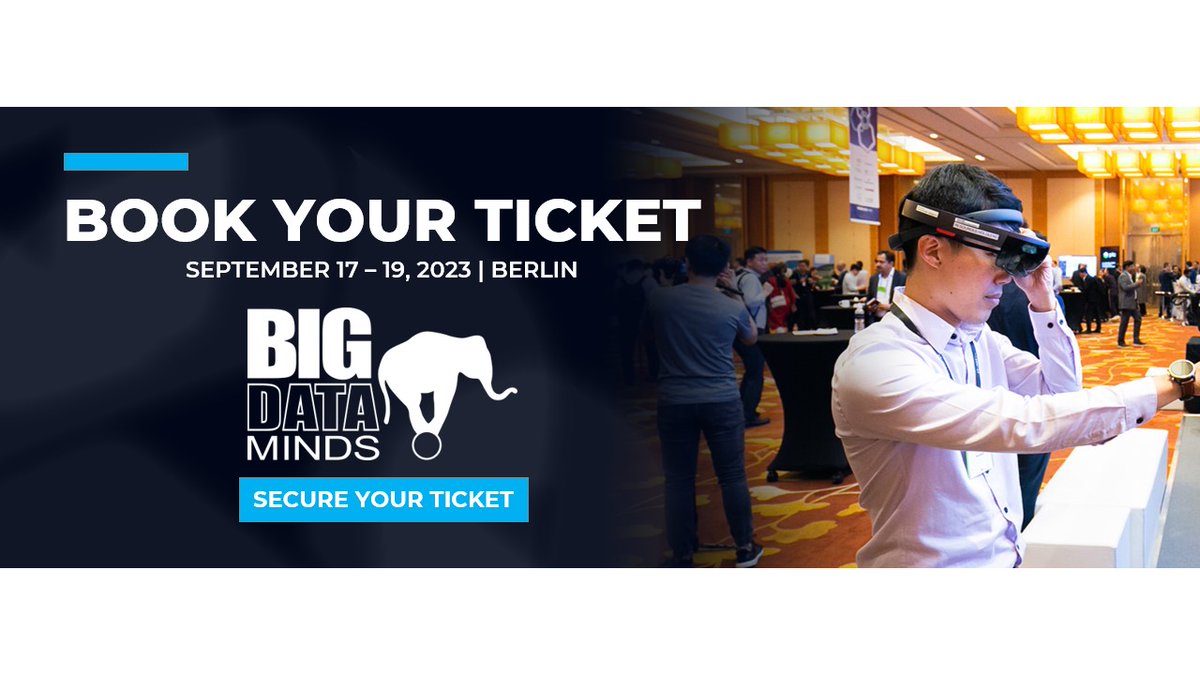 IoT Global Network (@iotgn) on Twitter photo We've just partnered with #BigDataMinds Summit!
📣 Taking place in the DACH region for big data, data analytics, and business intelligence by <a href="/weCONECT/">we.CONECT</a>! Connect with industry leaders, explore Big Data technology, & shape your data-driven strategies.
Join: big-data-minds.com/?utm_source=me… We've just partnered with #BigDataMinds Summit!
📣 Taking place in the DACH region for big data, data analytics, and business intelligence by <a href="/weCONECT/">we.CONECT</a>! Connect with industry leaders, explore Big Data technology, & shape your data-driven strategies.
Join: big-data-minds.com/?utm_source=me…
