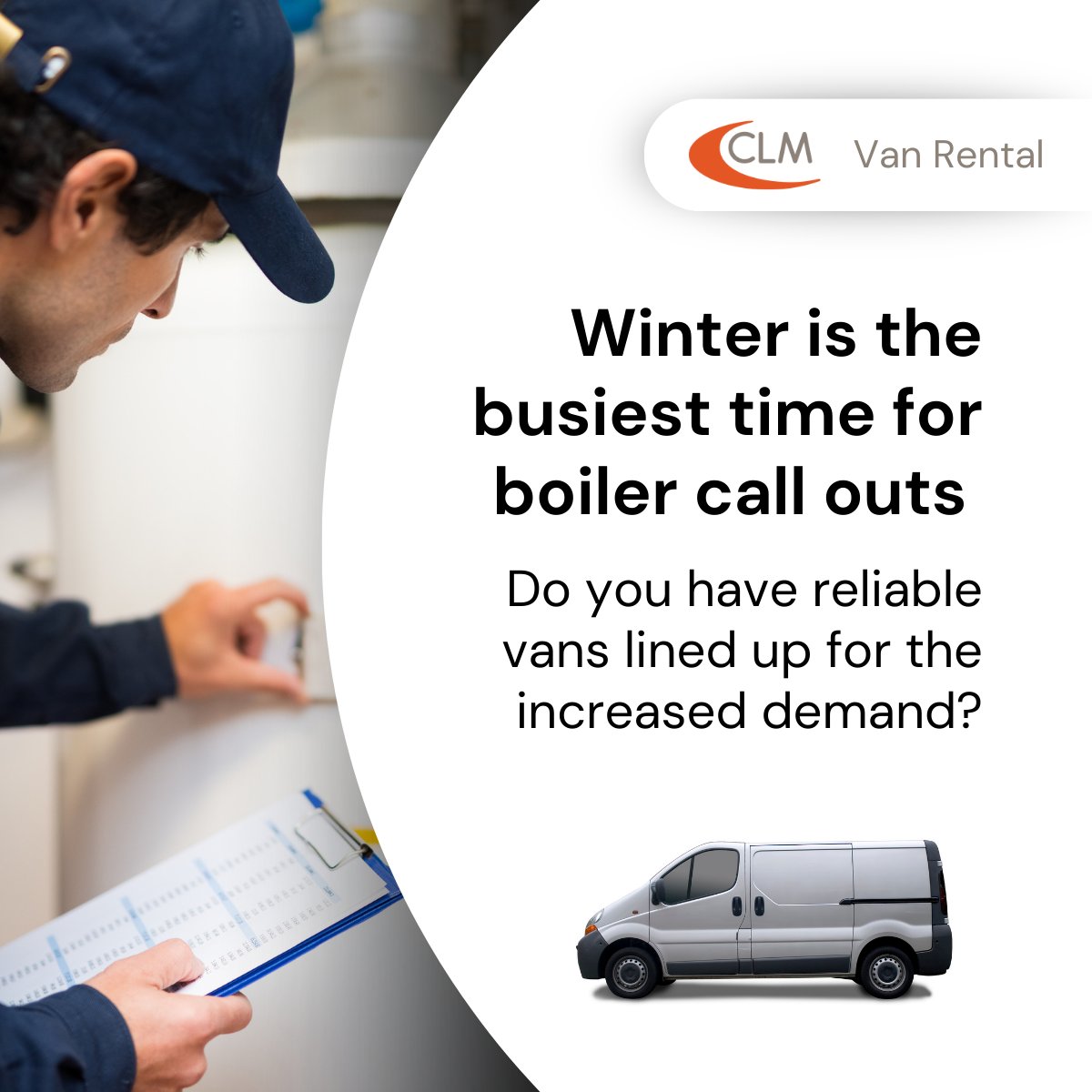 As we approach the end of summer, do you have reliable vans ready for the busiest period for your business?

Book your winter vans early to avoid disappointment. Contact us today: clm.co.uk/christmas-van-…

📧 rental@clm.co.uk
📞 01908 533779