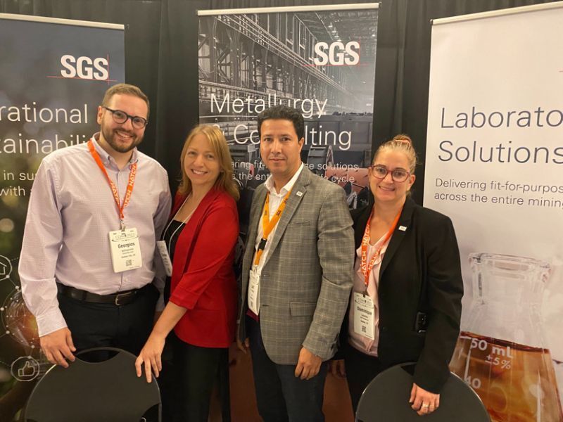 SGS_SA's tweet photo. We're thrilled to have been a part of #COM2023, a fantastic event uniting the global #metallurgy and materials community! 🌍 #SGS https://t.co/9coBvXtwLx