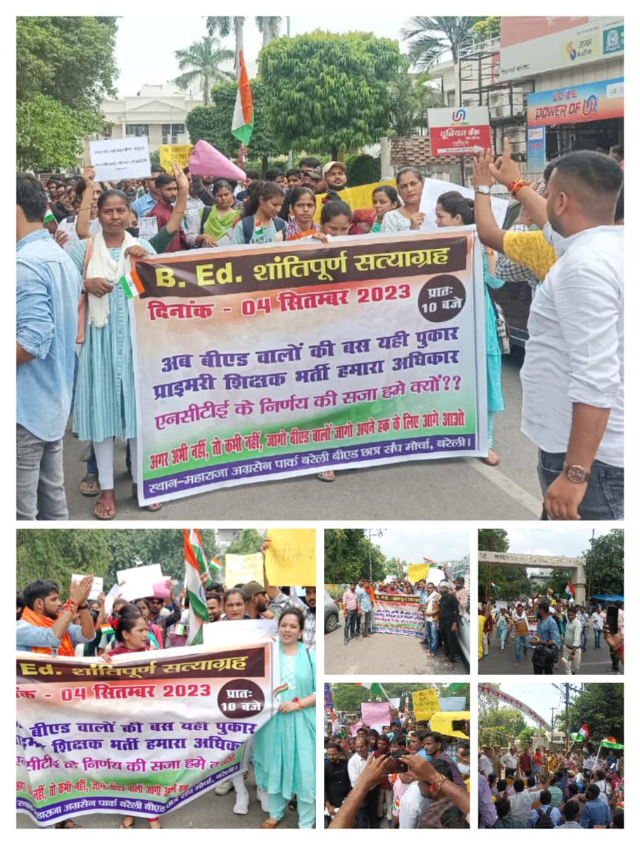RajSingh1032346's tweet photo. #बीएड_मांगे_अध्यादेश we want justice. we want  right to teach in primary schools https://t.co/3arSD7h4rF