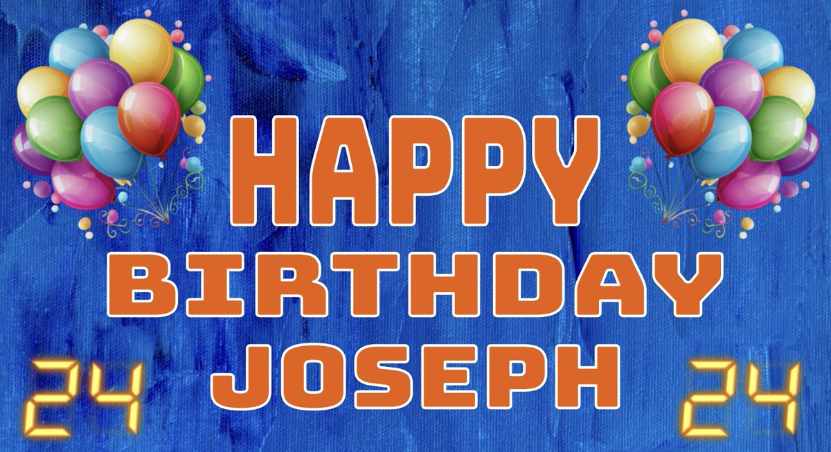 FightFiends's tweet photo. HAPPY BIRTHDAY JOSEPH ๐ฅณ
The host of the UFC Forecast turns 24 today!!! Make sure to wish him a Happy Birthday! #UFCForecast
#UFC #GamblingTwitter #MMATwitter https://t.co/40EVXZVXfK