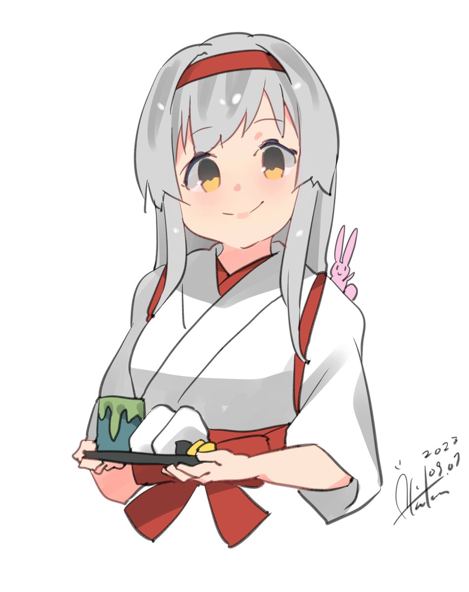 艦これ「翔鶴『補充しましょう!』 #艦これ版深夜の真剣お絵描き60分一本勝負 #艦これ版」|あき缶@inicaのイラスト