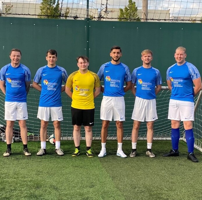 Alextra staff are taking on Stoke's Thursday Winter 5’s 5-a-side football division with @powerleagueUK. The team known as Alextra Allstars have secured 2 wins out of their first 3 games. Here is to more positive results! - rb.gy/zeptv #5ASide #Football #Accountants