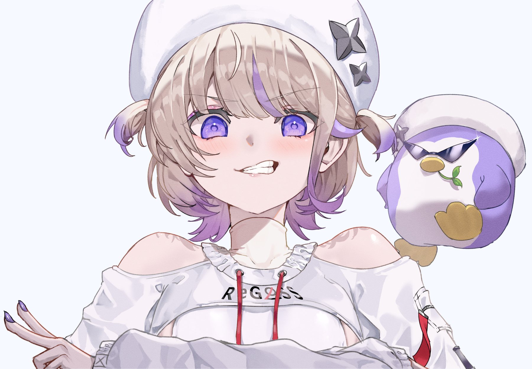 ReGLOSS パーカー＋カスタムリボン あたたかかっ 轟はじめ