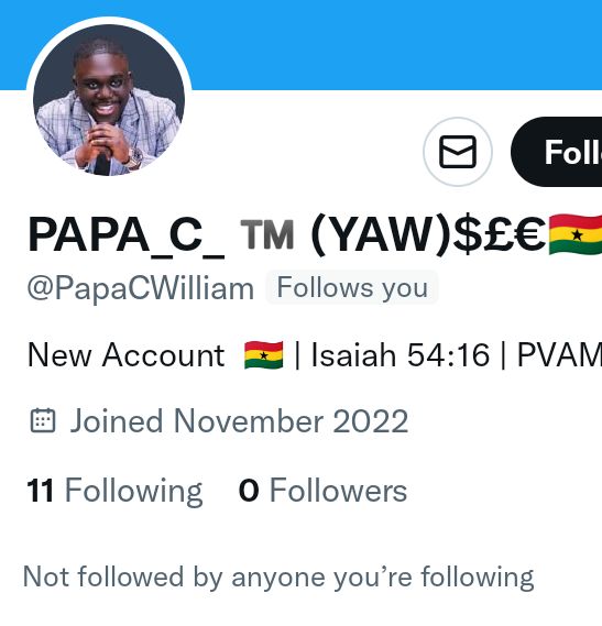 Please go follow my New Account!