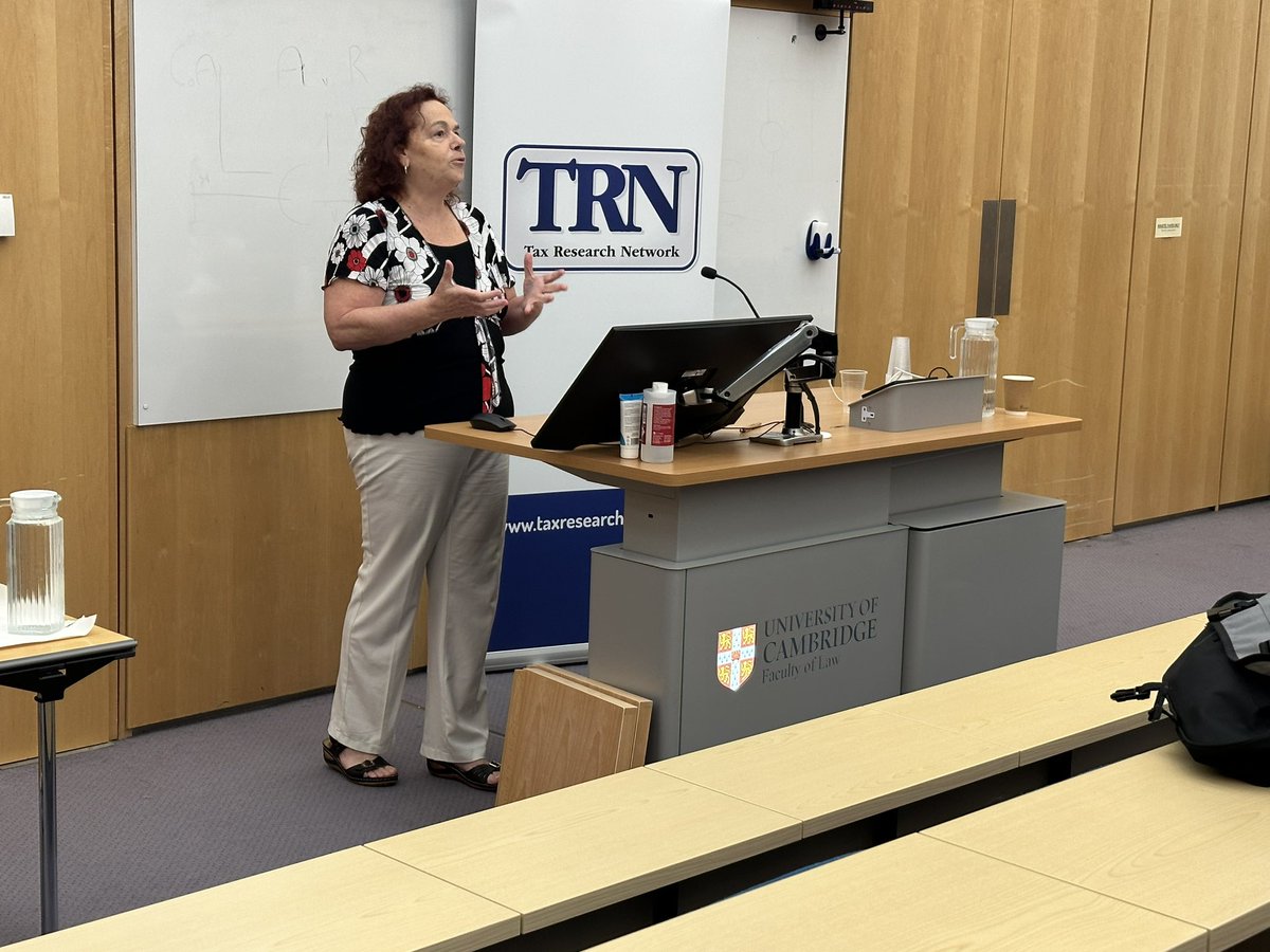 Discussing the challenges - but real opportunities to get deeper learning experiences - in using role play in tax education. Paper (based on book forthcoming in English) from Nellie Munin (Zefat Acadenic College, Israel) #TRN23