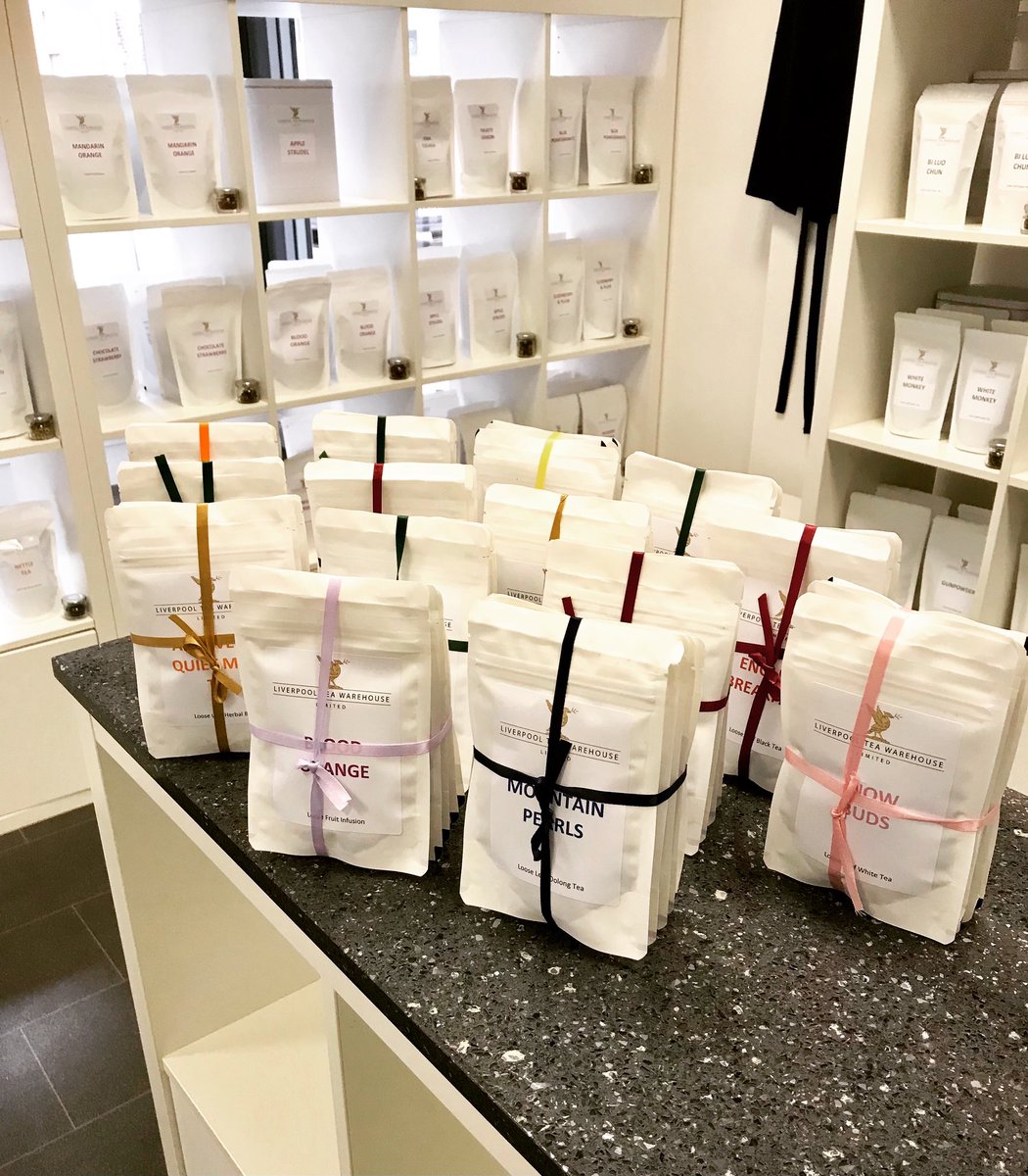 liverpooltea's tweet image. Our complete range of taster packs are now back in stock (14 different sets) 

Each set Includes 5 different infusions bundled together with a colourful ribbon. 

These little packs are ideal as a gift or as a selection of #tasters to compare and enjoy.

#tea #specialitytea