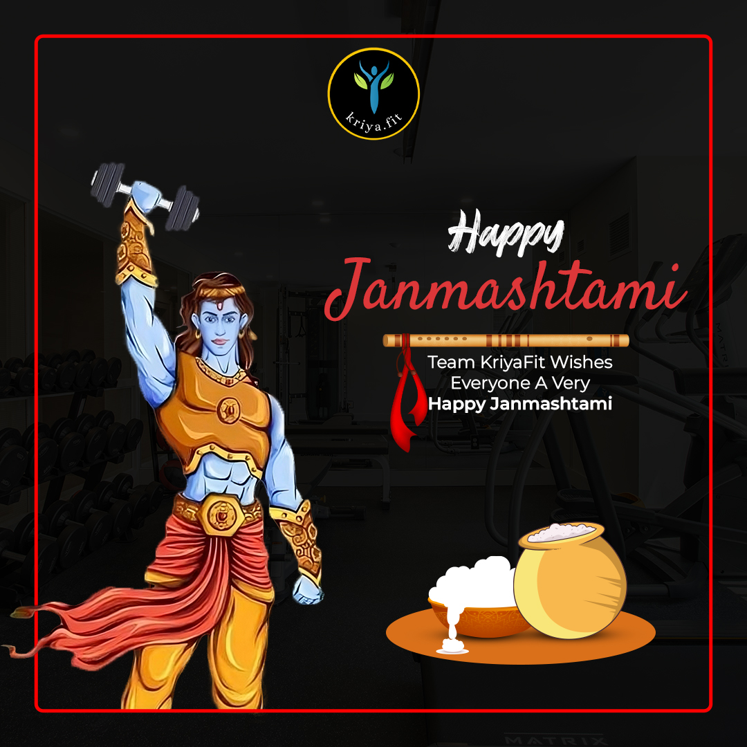 KriyaFit's tweet image. May the exhilaration of Dahi Handi inspire you to conquer your personal wellness goals with renewed enthusiasm. Wishing everyone a vibrant and celebratory Dahi Handi! 🙏✨

#dahihandi2023 #festiveunity #wellnessjourney #janmashtami #kahna #radhekrishna #makhanchor