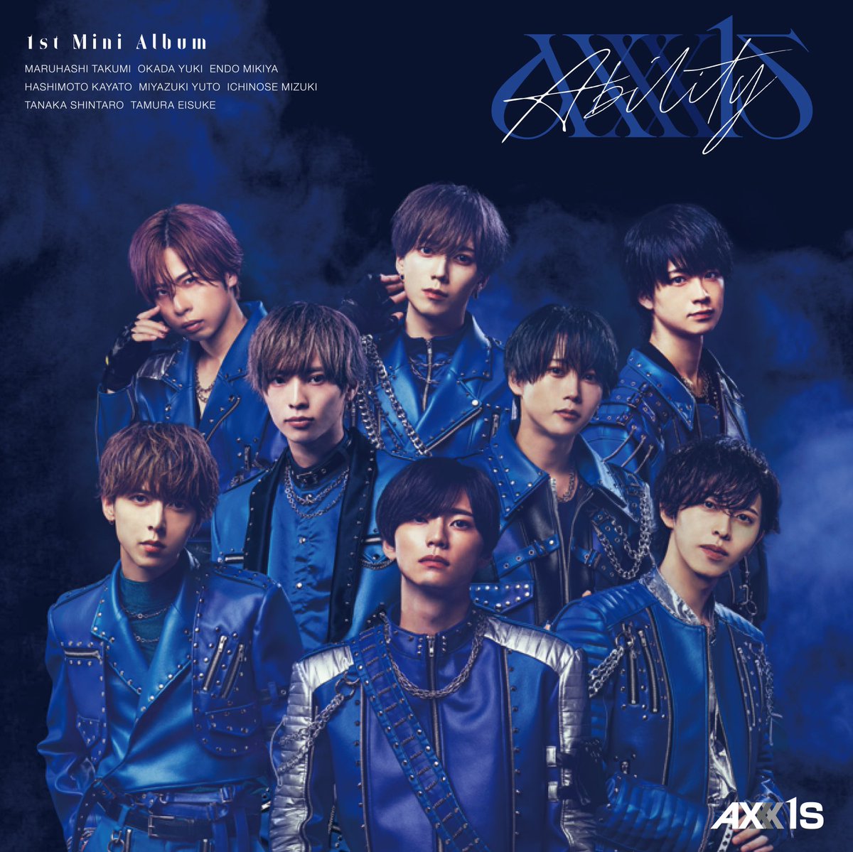 📣2023.9.26発売 AXXX1S 1st Mini Album『Ability』 ジャケット写真