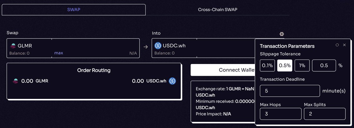 BrainDexRouter's tweet image. This is what efficiency &amp;amp; simplicity look like 😍

In🖐️clicks or less, you&apos;ve got a smarter swap on braindex.io 💪