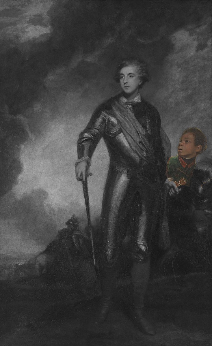 What a brilliant piece of research to recover the identity of the Black Boy - Marcus Thomas - in Reynolds painting...