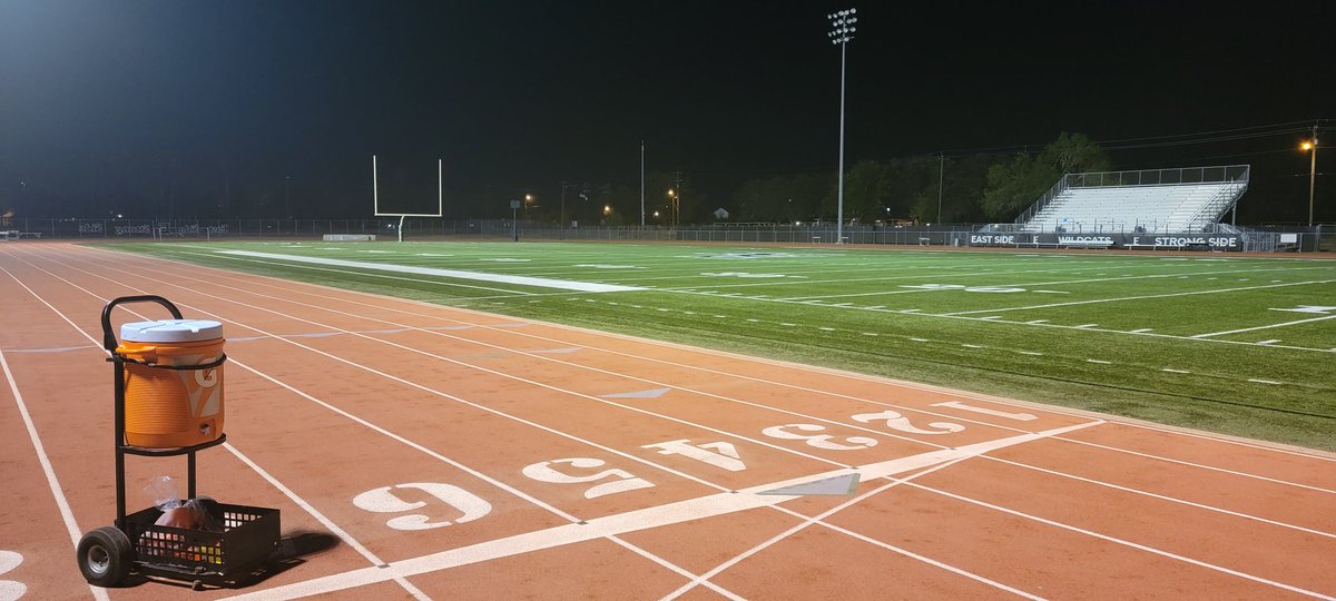 Is it nighttime?   No, it's 6am practice while most people are alseep.  This is XC.  😴