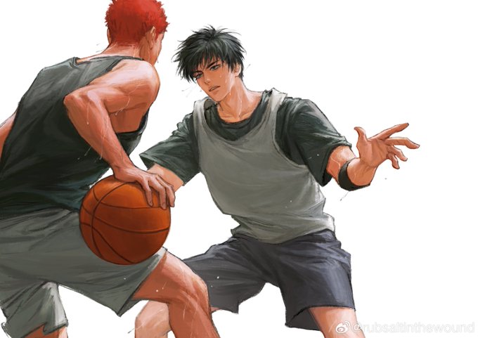 「2人の男性 バスケットボール」のTwitter画像/イラスト(新着)