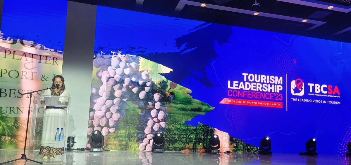 TourvestDM's tweet photo. Our CEO, @MWiest_TDM , is currently attending the Tourism Leadership Conference 2023, hosted by the TBCSA at Sun City Resort.

The conference is held under the theme Tourism: The Engine of Growth". 

#TourismLeadership #EngineofGrowth #TourismMatters #TourvestDM https://t.co/XVHB5mfs8d