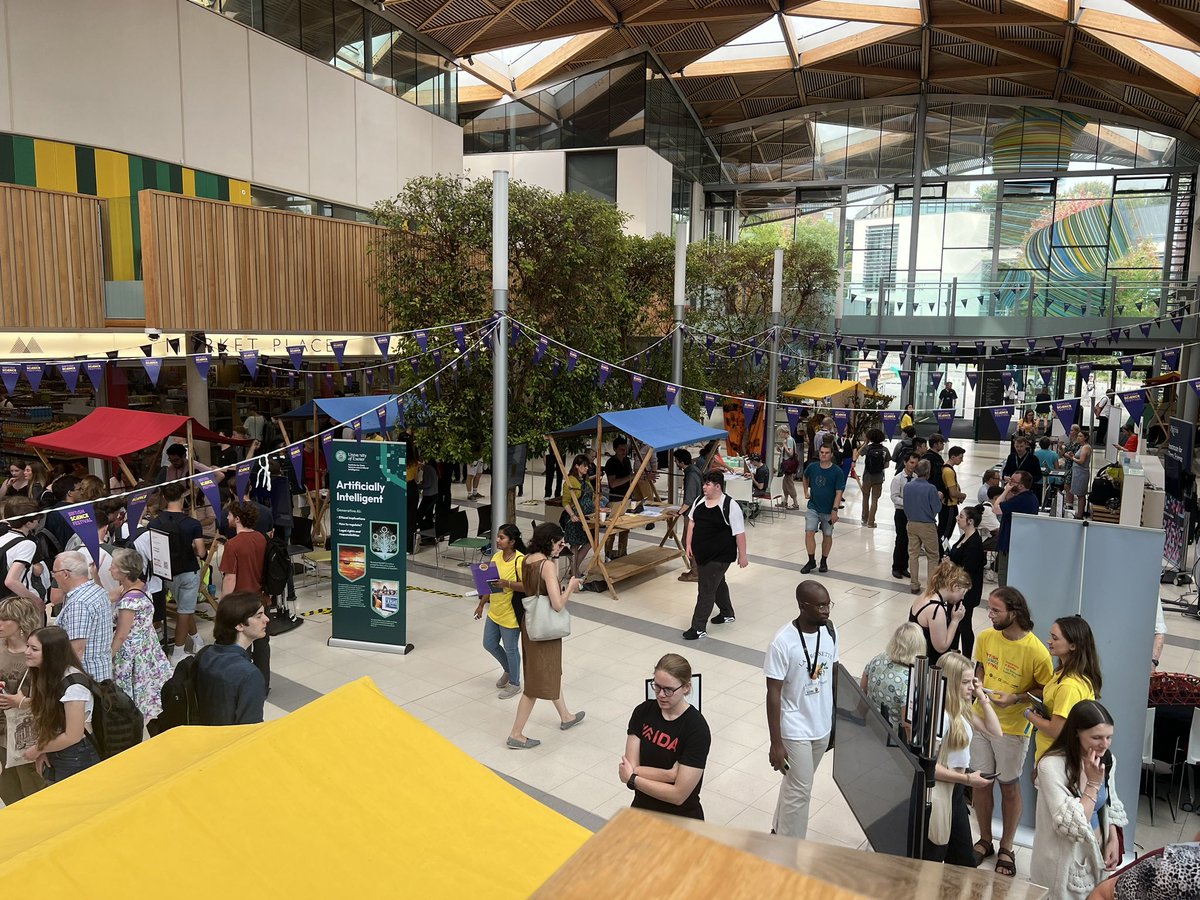 Day 1 of #bsf2023 and the interactive area is buzzing! Come and join us <a href="/UniofExeter/">University of Exeter</a> if you can! <a href="/BritishSciFest/">British Science Festival</a> <a href="/BritSciAssoc/">British Science Association</a>