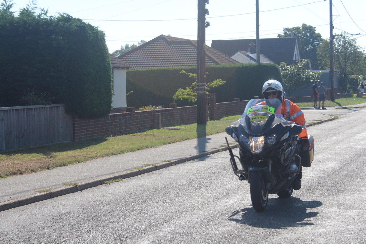 AMYTURLINGTON's tweet photo. The Tour of Britain 2023 - Stage 5 @TourofBritain #TourOfBritain #Kesgrave #SUFFOLK #motorbikes #support  A few photos from today (2/2) https://t.co/UkcFSXzF9O