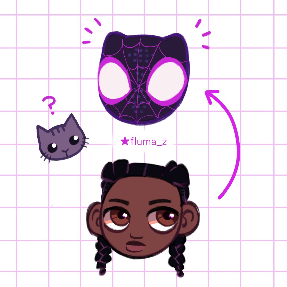 Shower thoughts ≽^•⩊•^≼
#MilesMorales #IntoTheSpiderVerse #atsv