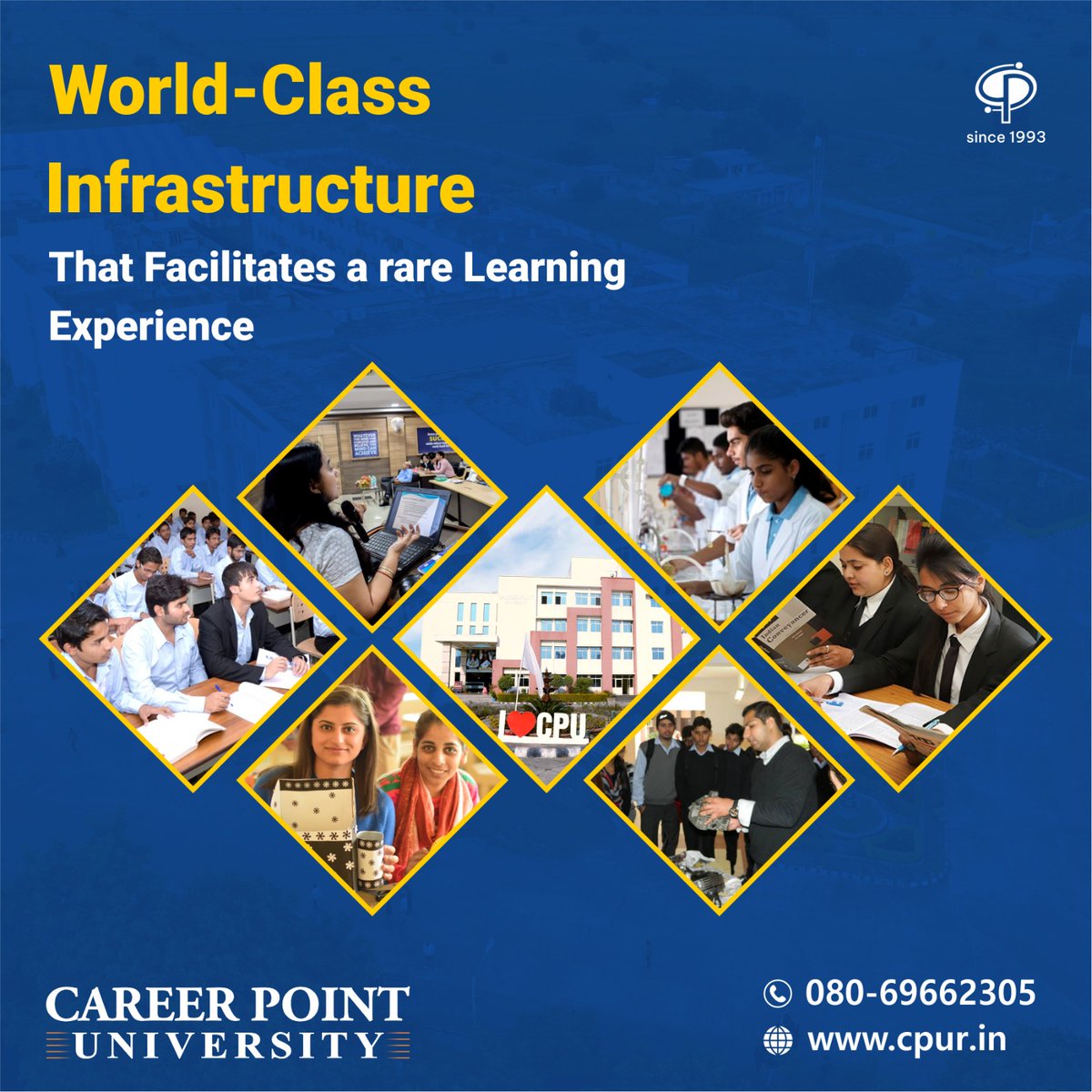 🌟 At Career Point University, we take pride in offering a world-class infrastructure that transforms education into exceptional experience! 🏫

#CareerPointUniversity #CPUniversity #WorldClassInfrastructure #ExceptionalEducation #InnovativeLearning #FinestEducation