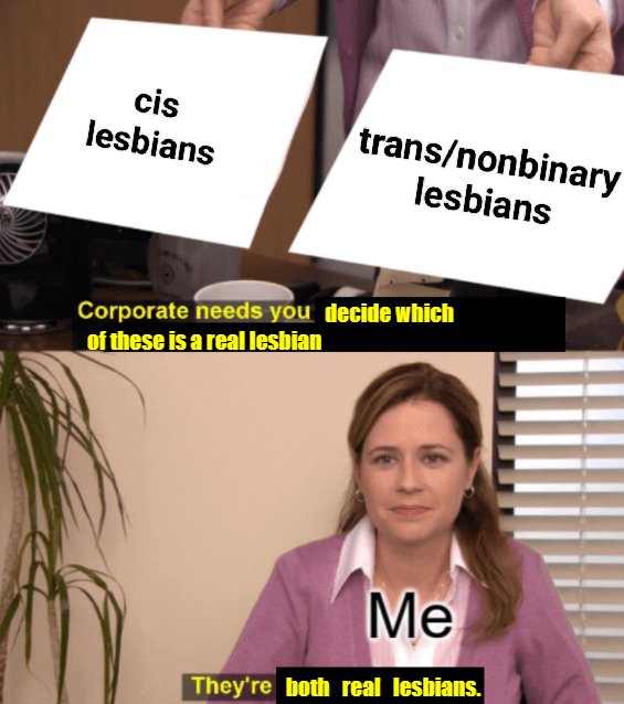 enbylesbians's tweet image. 