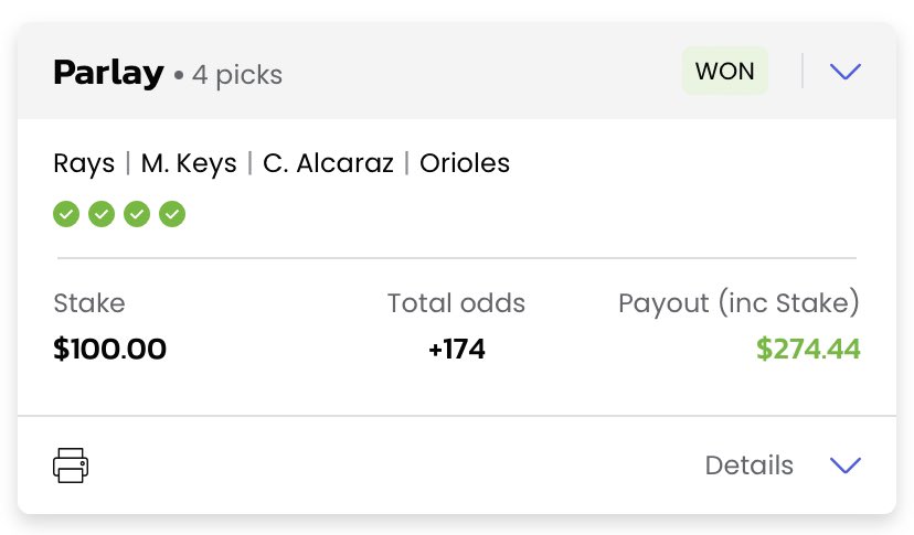 My guy <a href="/timbarkerbets/">Tim Barker</a> coming through with the clutch parlay picks as always!! AYYYEEE YOOOOOO!!!