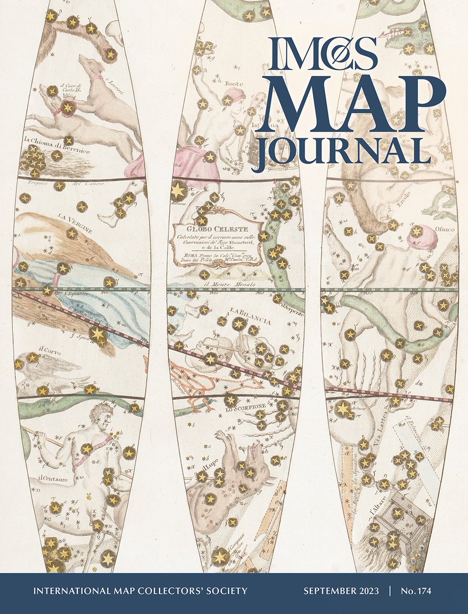 New articles in #IMCoS Map Journal on #Caucasian mapping; # Hans Kok's collecting journey;  # Penguins on maps.