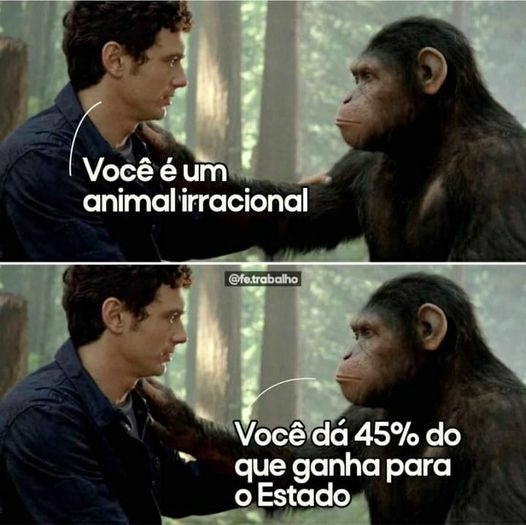 SensoCrtico1's tweet photo. Antes fosse "só" 45% https://t.co/tWOIi7u8JZ