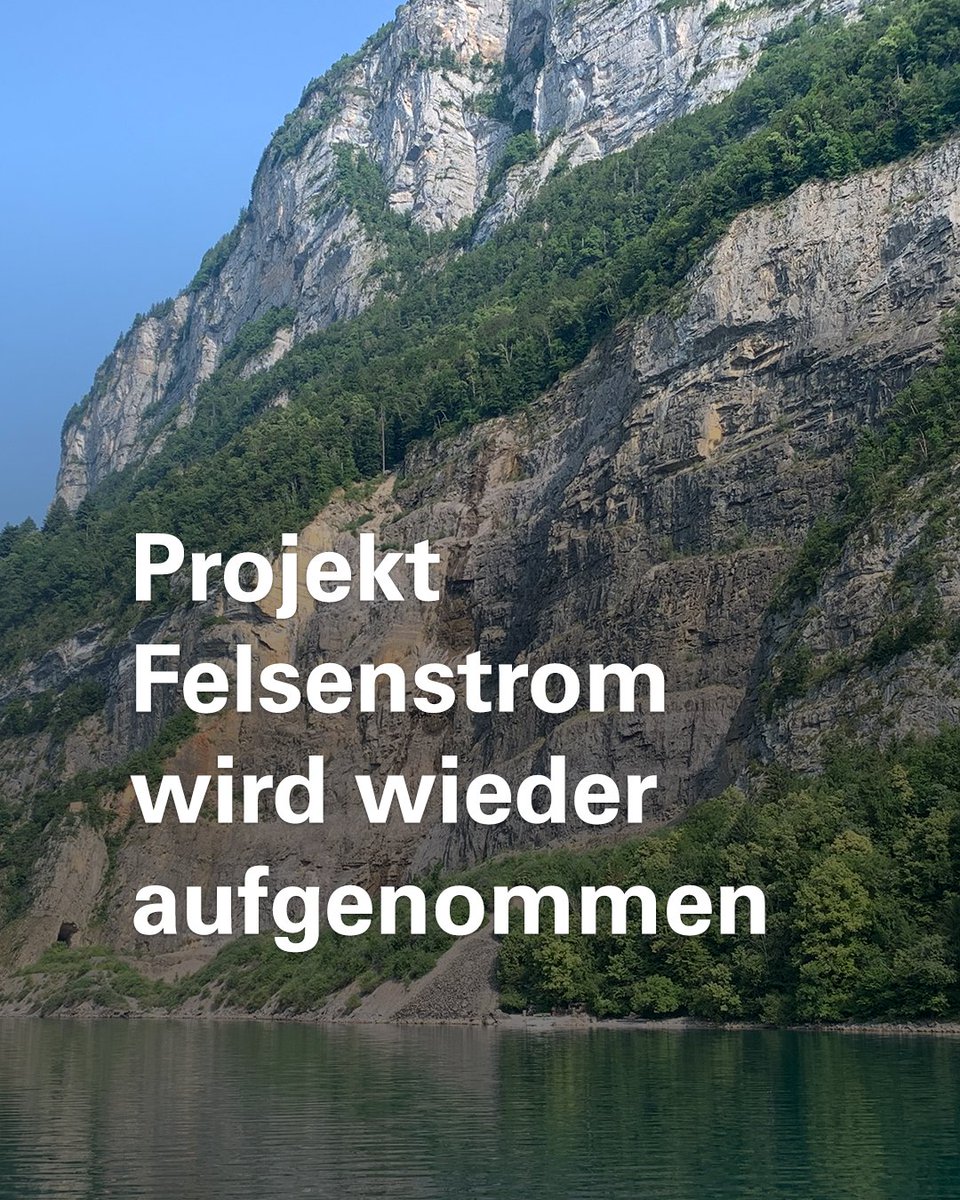 ⛰️ Das angedachte Solarprojekt Felsenstrom am Walensee wird wieder aufgenommen. Dieses alpine Projekt leistet auch einen Beitrag zur Winterstromlücke: ekz.ch/ekz/de/ueber-e… #ekz #SOLAR #energiewende