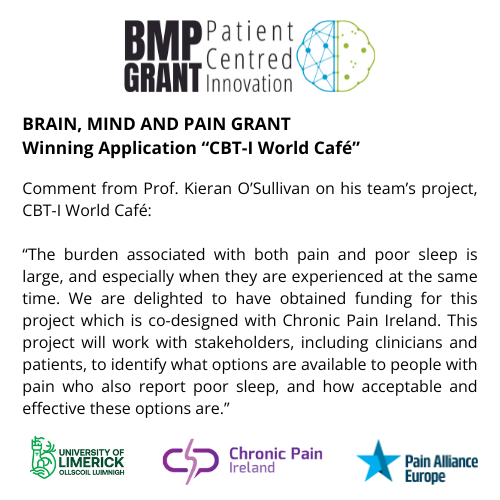 BMP Grant (@bmp_grant) on Twitter photo Check out our third edition winners this #PainAwarenessMonth:
bmp-grant.eu/bmp-grant-edit…
Follow the researchers behind the project <a href="/AbigailBrowne11/">Abigail Browne</a> <a href="/kieranosull/">Kieran O'Sullivan</a> @roisinc1 and <a href="/ChronicPainIRL/">Chronic Pain Ireland. RCN 20028022</a> - the patients side.
We look forward to the project's further developments in spring 2024! Check out our third edition winners this #PainAwarenessMonth:
bmp-grant.eu/bmp-grant-edit…
Follow the researchers behind the project <a href="/AbigailBrowne11/">Abigail Browne</a> <a href="/kieranosull/">Kieran O'Sullivan</a> @roisinc1 and <a href="/ChronicPainIRL/">Chronic Pain Ireland. RCN 20028022</a> - the patients side.
We look forward to the project's further developments in spring 2024!