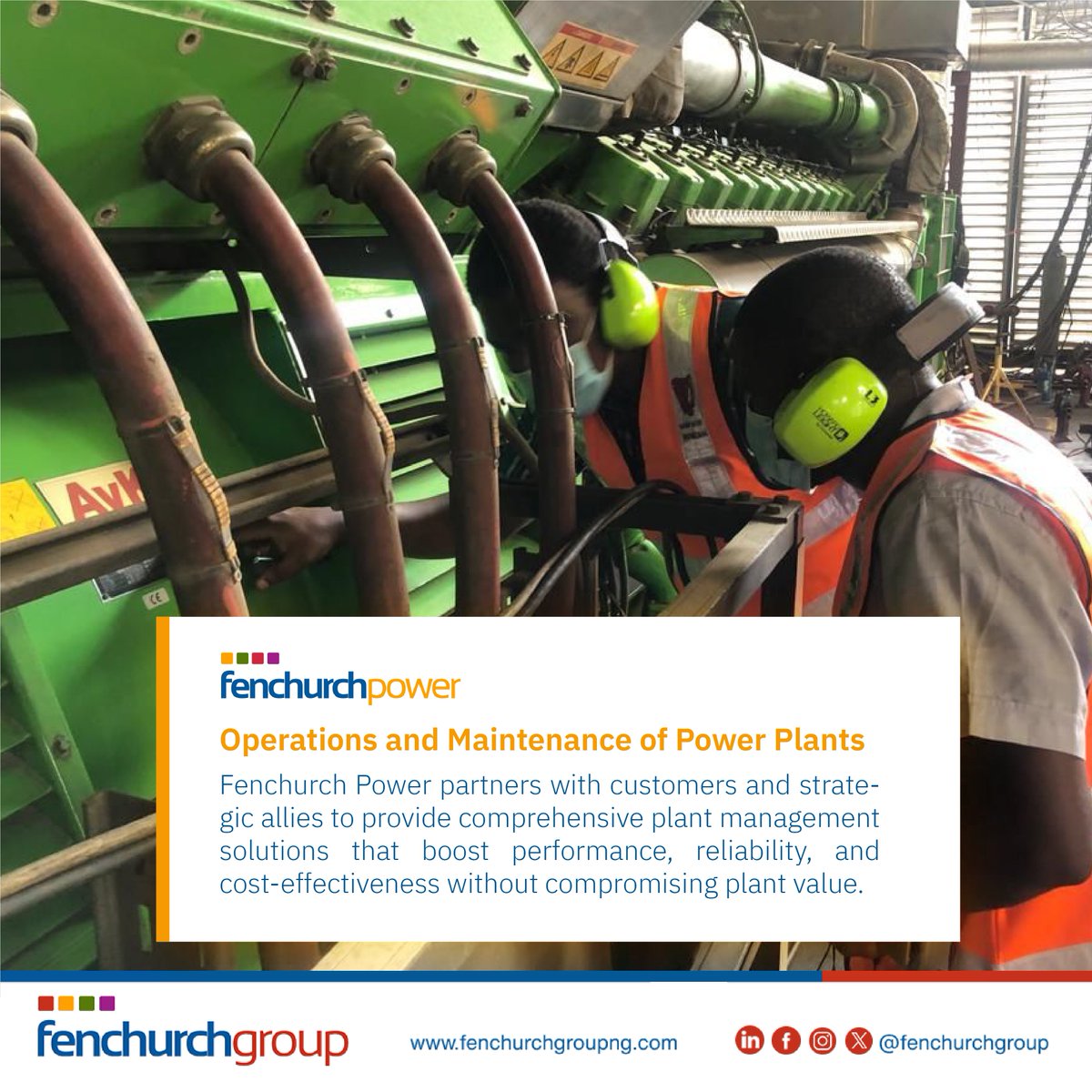 Fenchurchgroup's tweet photo. Fenchurch builds and operates IPPs, creating custom PPAs with partners. We acquire assets with or without agreements, and capitalize on distressed or restructuring opportunities with existing contracts.
#FenchurchGroup
#FenchurchPower
#ServiceDelivery
#PowerEngineers
#PowerAfrica https://t.co/dqUwhzoX3d