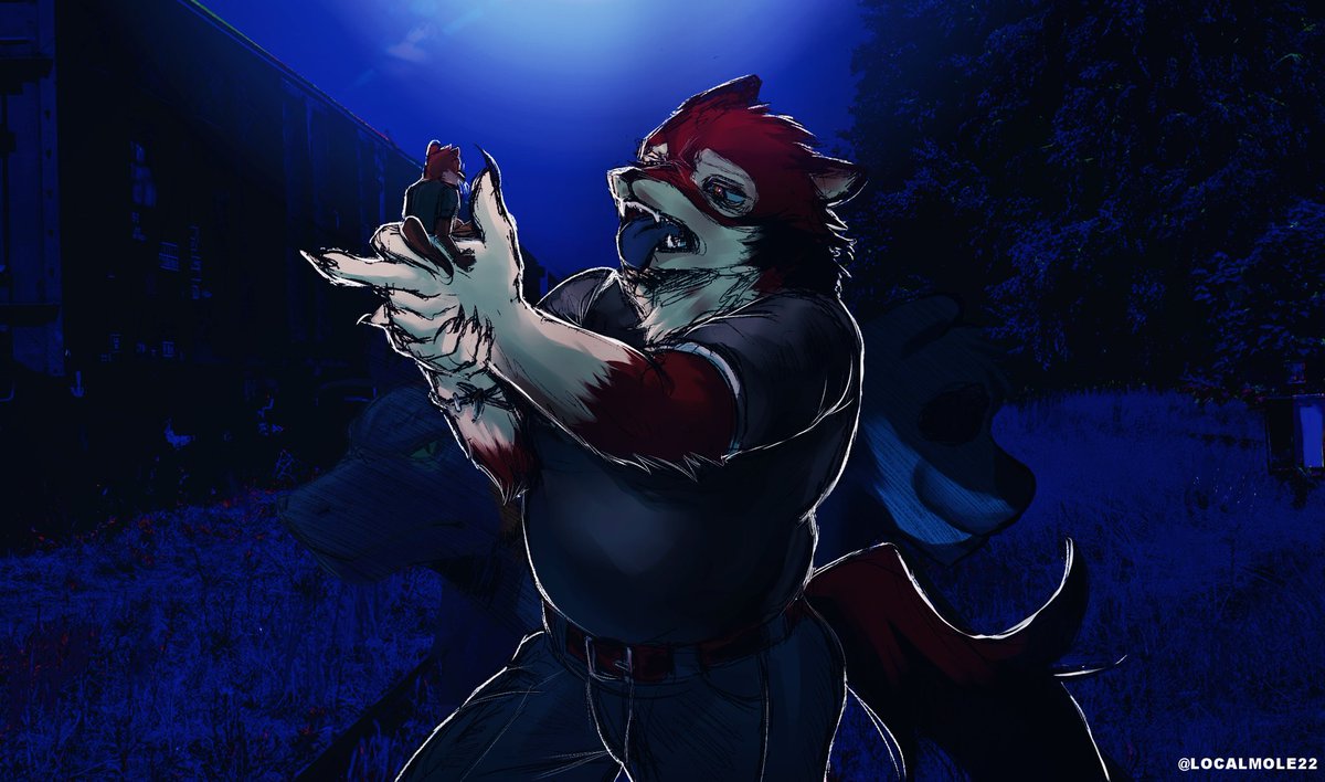 localmole22's tweet photo. "Idiot"
#furry #furryart #echovn #echoproject #TheEchoProject https://t.co/0Zz5A4449d