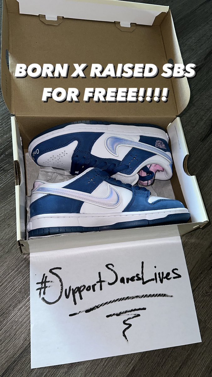 HORHEAD_Sales's tweet image. Currently giving away a Born X Raised Nike SB on IG to help spread awareness for Suicide Prevention Month!

Just in case you don’t follow me on there, bows a good time to join! :)