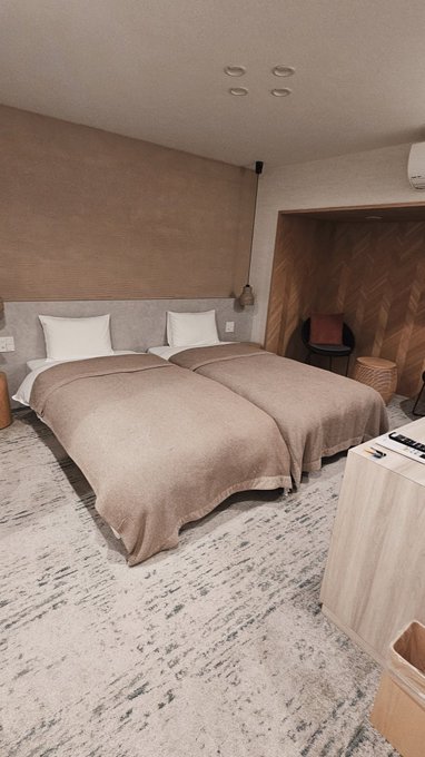 この部屋を、我が家の寝室にしたい…おしゃんだった… 